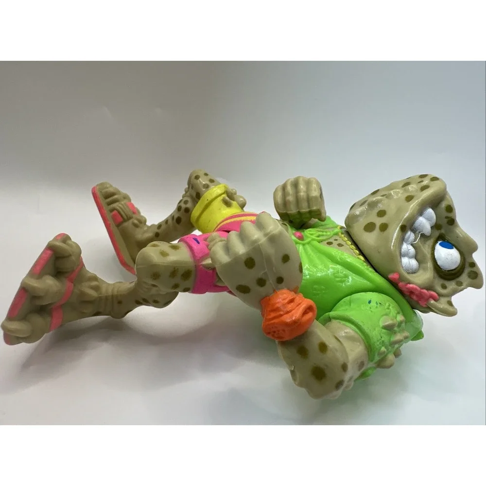 Vintage 1990 TMNT Napoleon Bonafrog w/ Card Teenage Mutant Ninja Turtles